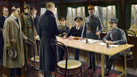 The Signing Of The 11th Hour Armistice