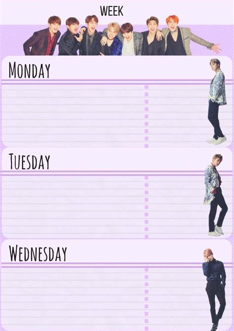 DIY BTS Themed Planner ARMY S Amino