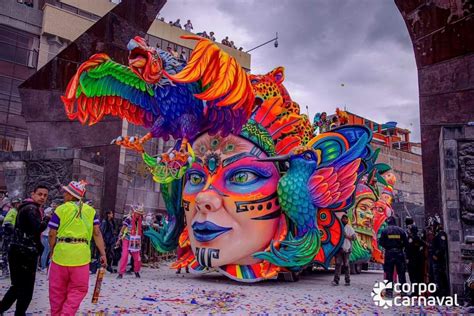 Las Carrozas Del Carnaval De Blancos Y Negros Se Hicieron Virales Canal 1