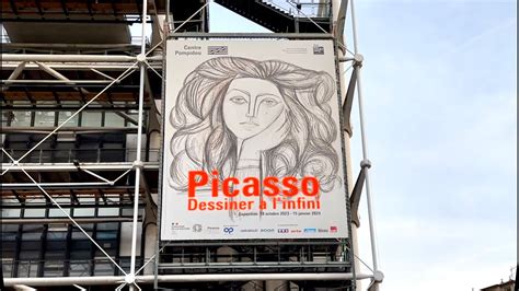 Exposition Picasso Dessiner à l infini Centre Pompidou Paris YouTube