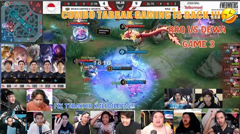 Combo Dymon Angela Yuzhong Terlalu Har M Reaksi Streamer Game Rrq