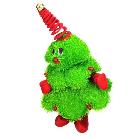 dancing 16 inches christmas tree decoration stuffed plush toy singing ...