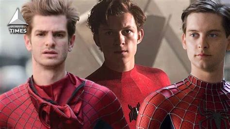 Tom Holland Has A Group Chat With Andrew Garfield And Tobey Maguire