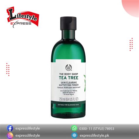 The Body Shop Tea Tree Skin Clearing Mattifying Toner 250ml - Life Style Express