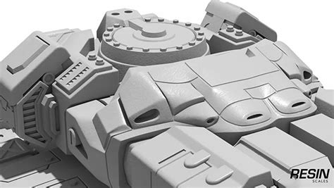 Siege Tank Sc2 135 Scale Resin Kit Resinscales Preorder Only