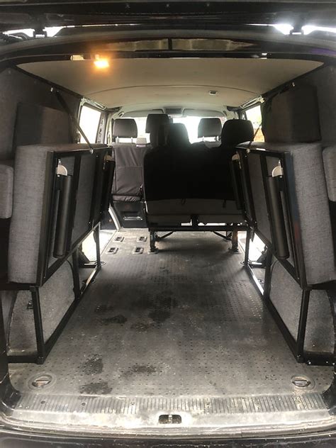 Full Width Both Sides LWB Flatout Camper Beds