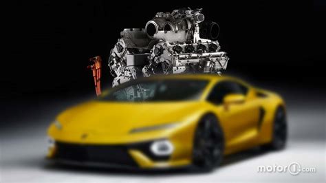 Check Out The Plug In Hybrid V8 Engine In The New Lamborghini Huracan