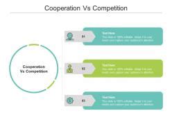 Cooperation Vs Competition Ppt Powerpoint Presentation Portfolio Deck