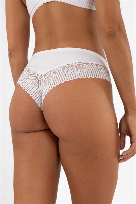 Bikini Alta Granate Blanco SiSi