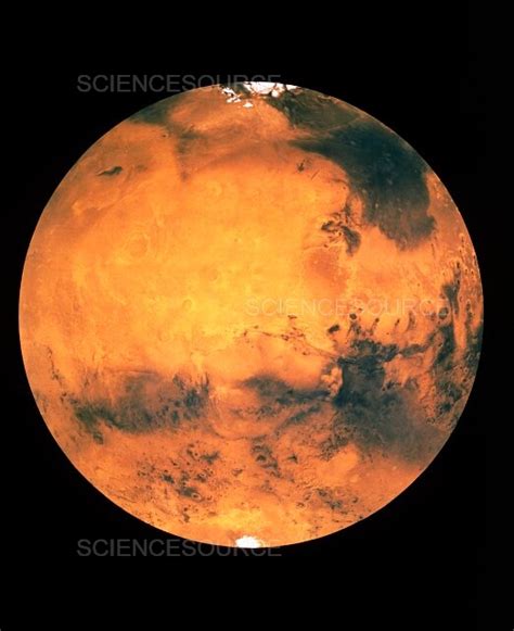 Mosaic of images showing one of Mars h | Stock Image - Science Source ...