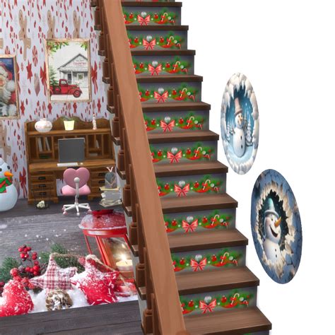 Christmas Stairs The Sims 4 Build Buy Curseforge