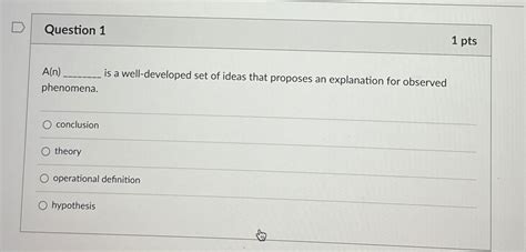 Solved Question 11 PtsA N Is A Well Developed Set Of Chegg