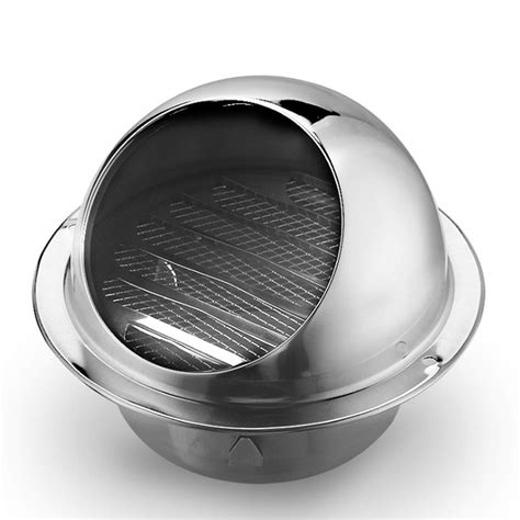 Buy Chimney Cowl Cap Vent Cowl Stainless Steel Wall Air Vent Louvers