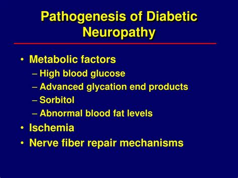 Ppt Diabetic Neuropathy Powerpoint Presentation Free Download Id