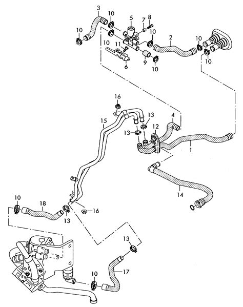 A S Avant Quattro Coolant Hoses For Vehicles With