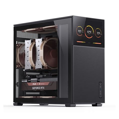 Vỏ case Jonsbo D41 MESH SC Black Mid Tower Màu Đen