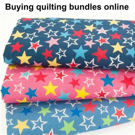 Three Different Colored Stars On Blue And Pink Fabric With Text Saying