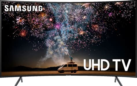 Best Buy: Samsung 55" Class 7 Series Curved LED 4K UHD Smart Tizen TV ...