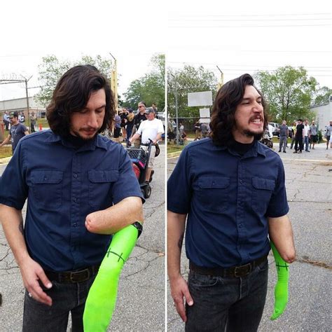 Adam Driver Logan Lucky Bts Scene Photo Movie Photo Logan Lucky