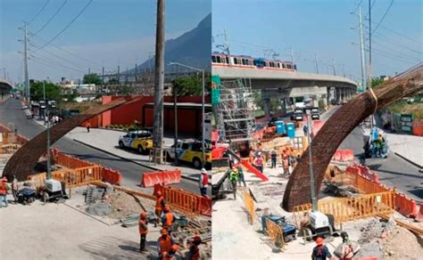 Colapsa Estructura De La L Nea Del Metro En Monterrey