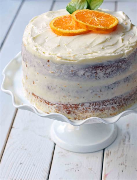 Orange Decorated Cake