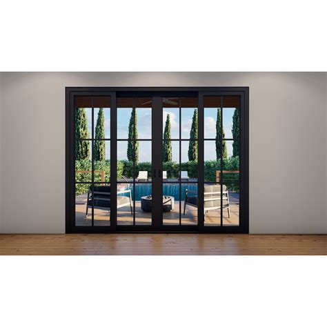Shop Steel Sliding Doors | Pre-Order: Light 6 - 4 Panel (Fix - 2