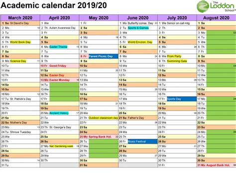 School Calendar - The Loddon School