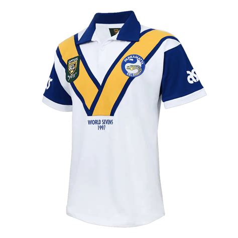 Buy 1997 Parramatta Eels Sevens Retro Jersey – Mens - NRL Jerseys