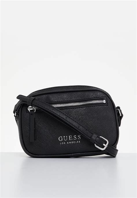 Rowan Mini Top Zip Black Guess Bags Purses Superbalist