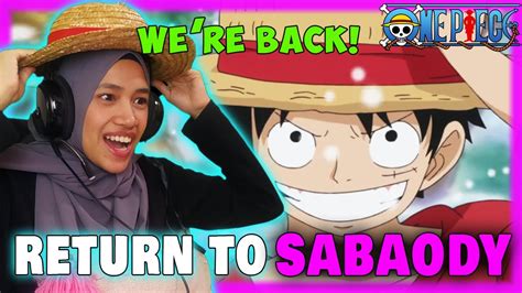 The Straw Hat Is Back Return To Sabaody One Piece Episode