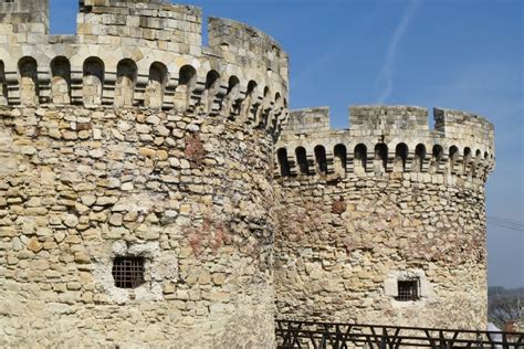 Free picture: capital city, castle, fortress, medieval, rampart, Serbia, city, fortification