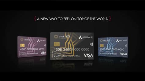 Presenting Axis Bank Vistara Credit Cards YouTube