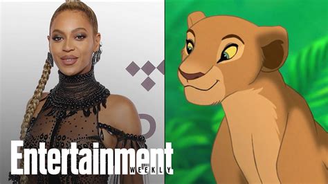 How The Lion King Landed Beyoncé To Play The Role Of Nala Entertainment Weekly Youtube