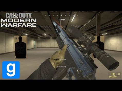 Garry S Mod Mw Sweps Sniper Rifles All Weapons Showcase Youtube