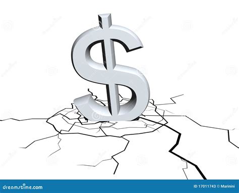 Falling Dollar Sign Stock Illustration Illustration Of International