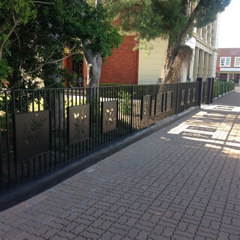 Moree Art Gallery Fence. | Crawford Constructions Pty Ltd