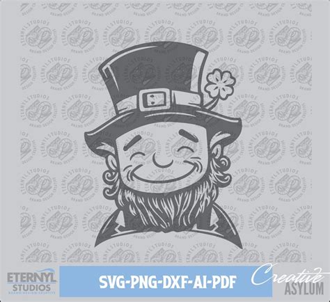 Leprechaun Svg Png Vector Art St Patricks Day Cute Etsy