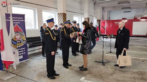 Uroczyste pożegnanie strażaków odchodzących na emeryturę