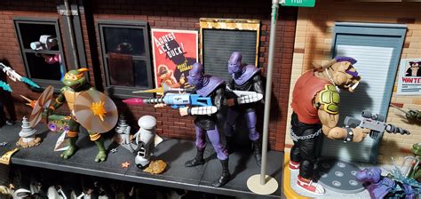 Here is my current Neca cartoon TMNT display. I'm having a blast with ...