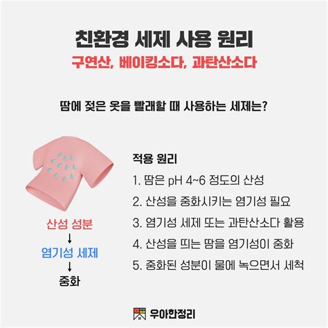 구연산 베이킹소다 과탄산소다 차이점과 사용법 원리 우아한정리 생활꿀팁 저장소