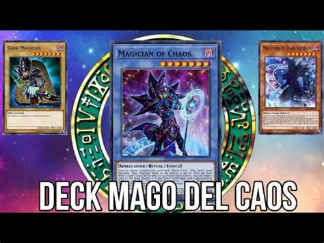 Deck Mago Del Caos Magician Of Chaos El Ritual Del Mago Oscuro Yu Gi