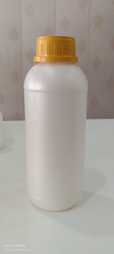 Screw Cap White Liter Amiza Hdpe Bottle Use For Storage Chemical