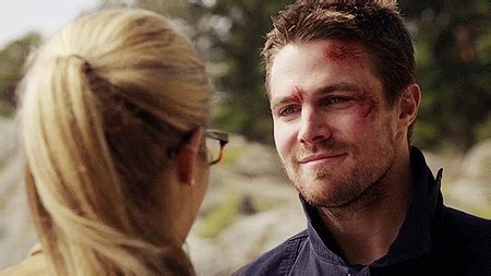 Usually I M The One Talking In Sentence Fragments Olicity Moments A