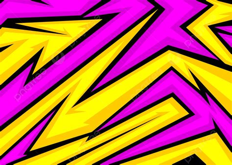 Racing Background Abstract Stripes With Black Magenta And Yelloww Free