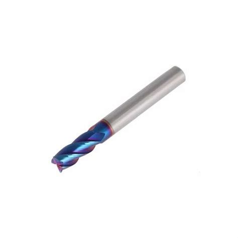 Hrc Blue Nano Coating End Mill Number Of Flutes F At Rs Piece