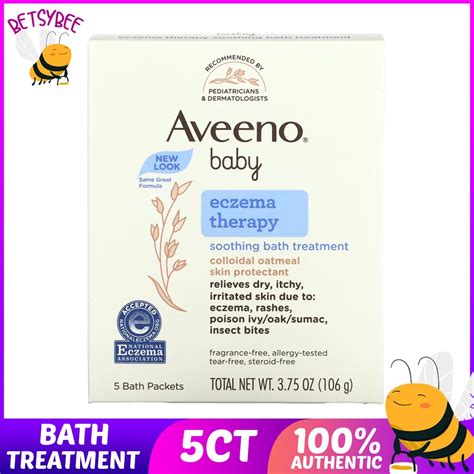 Aveeno Baby Eczema Colloidal Oatmeal Skin Protectant Therapy Soothing