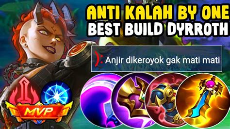 Susah Mati Dikeroyok Auto Barbar Build Dyrroth Tersakit Item