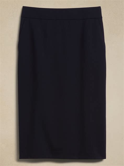 Siena Wool Pencil Skirt Banana Republic