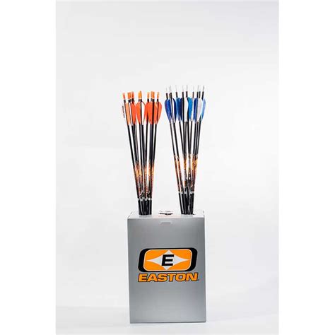 Easton XX75 JAZZ Aluminum Arrows with Fletchings|Halls Arrow