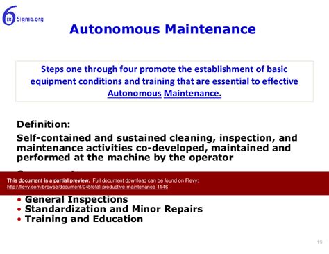 Ppt Total Productive Maintenance Slide Ppt Powerpoint